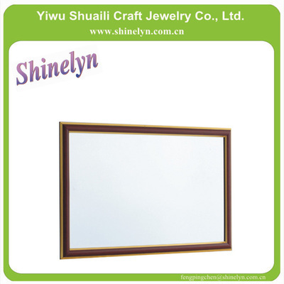 義烏市帥麗工藝飾品 專業(yè)定制批發(fā)PVC創(chuàng)意PS塑料樹(shù)脂掛式家具鏡框，吸盤設(shè)計(jì)更便捷