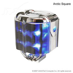 華碩極地冰城 arctic square散熱器產品圖片14素材 it168散熱器圖片大全