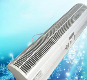 【直銷貫流式空氣幕FM-1.25-09N 超市廠房風幕機 電熱】價格_廠家_圖片 -